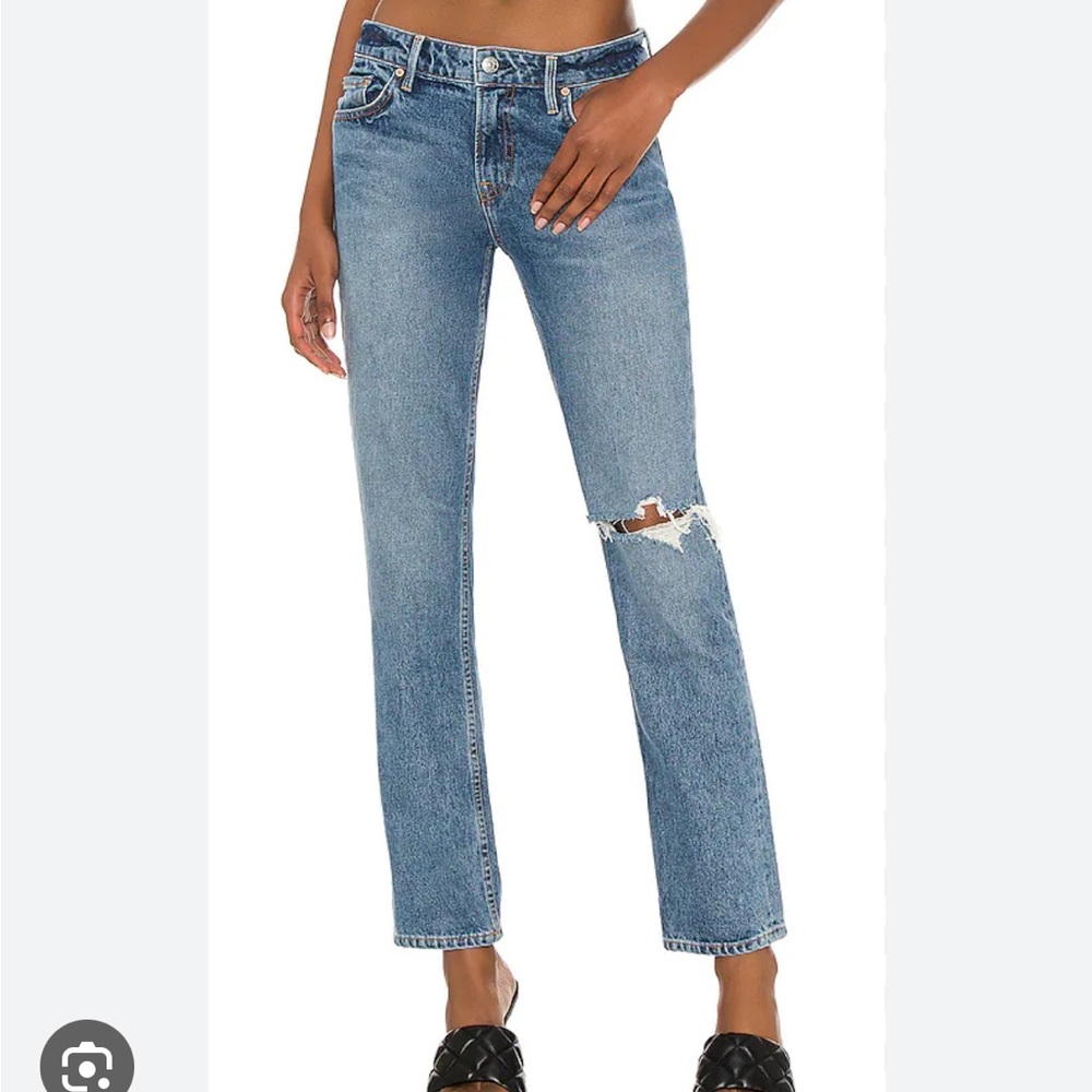 GRLFRND Kate low rise jeans